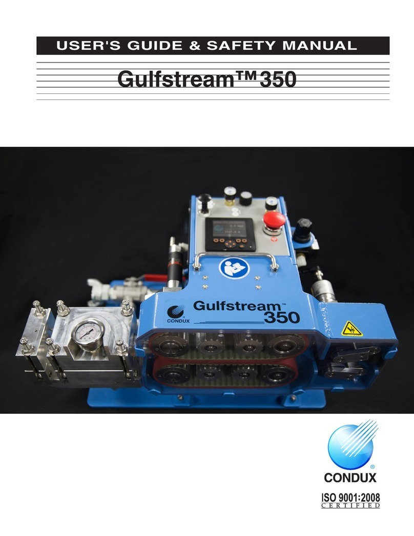 Condux Gulfstream 350 User's guide & safety manual