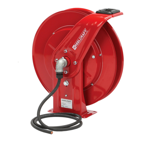 ReelCraft WC7000 operating instructions