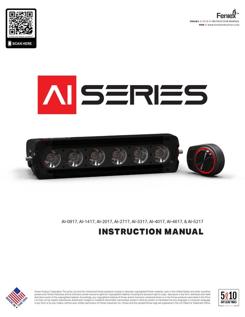 Feniex AI-0817 instruction manual
