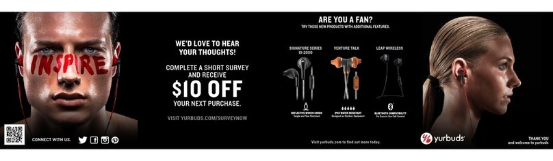 yurbuds INSPIRE 300 manual