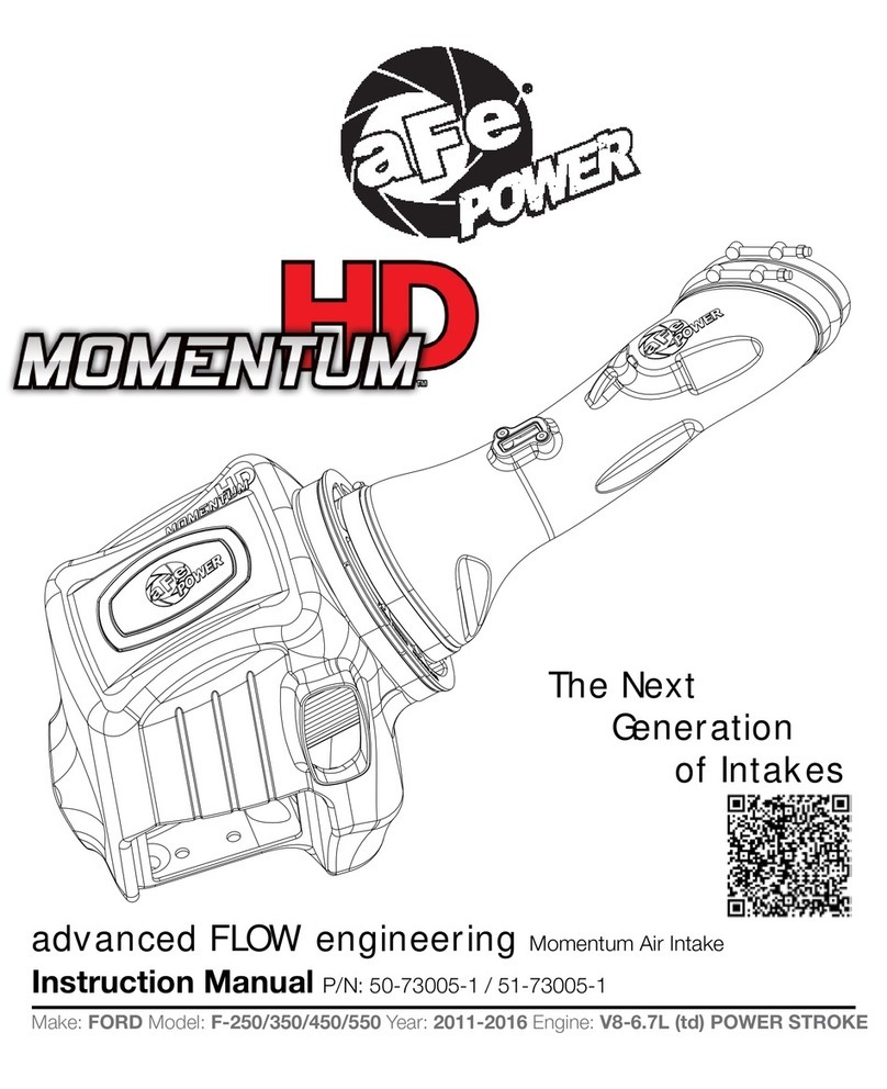 aFe Power Momentum hd instruction manual