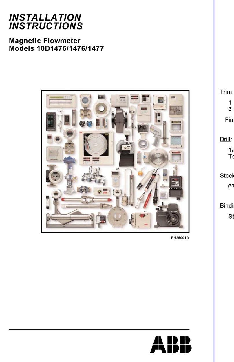 ABB 10D1475 installation instructions