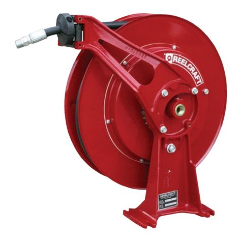 ReelCraft D8400 OHP User manual