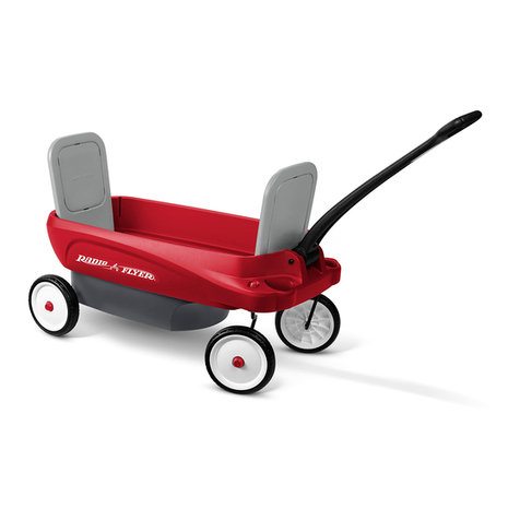 Radio Flyer 2-in-1 Journey Wagon 3379 manual