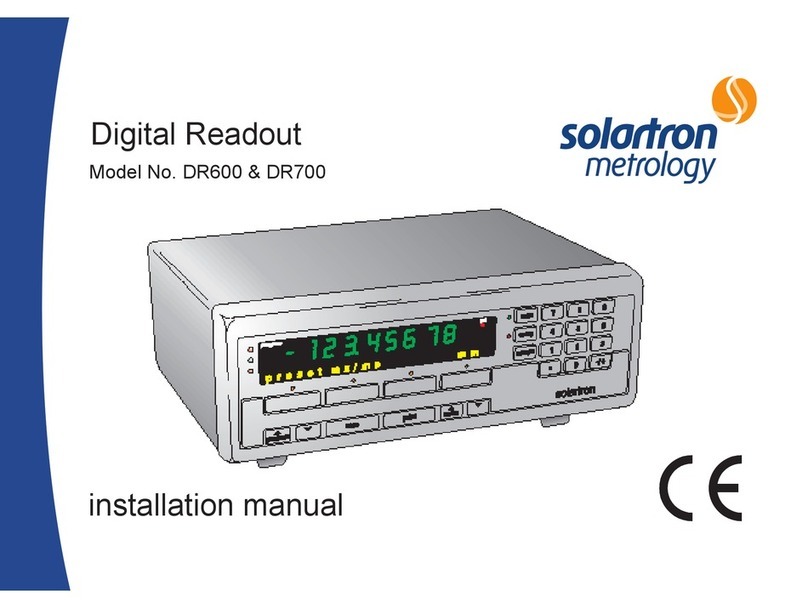 Solartron DR600 installation manual