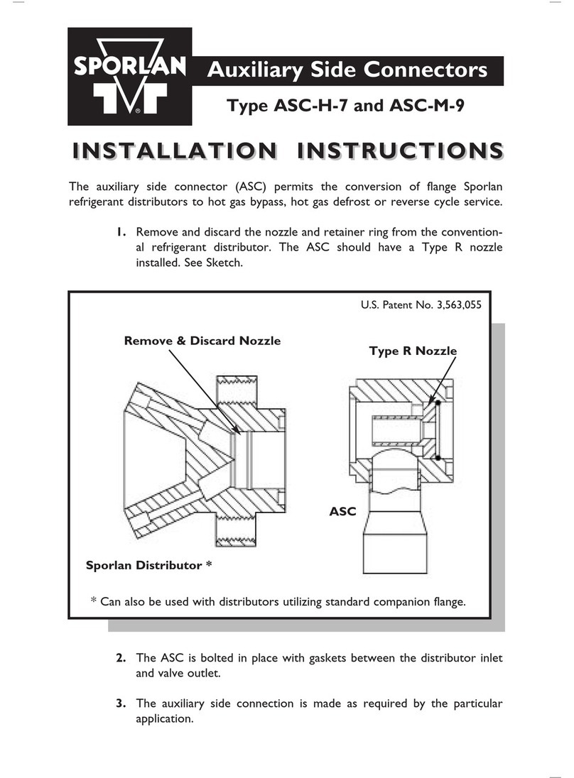 Sporlan ASC-H-7 installation instructions