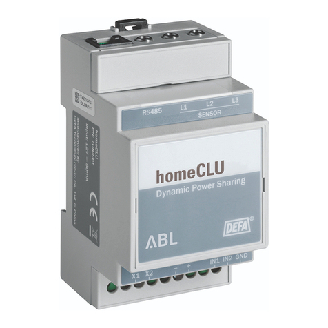 DEFA homeCLU User manual