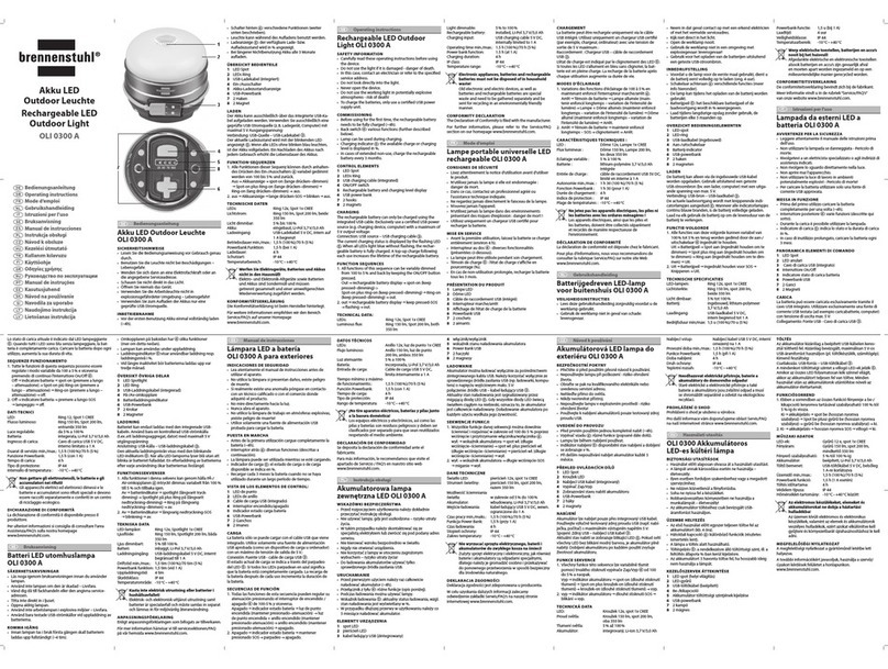 brennenstuhl OLI 0300 A operating instructions