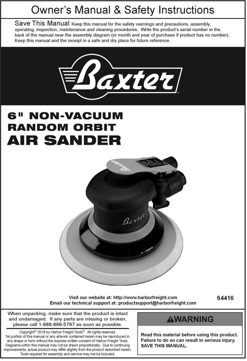 baxter 64416 User manual