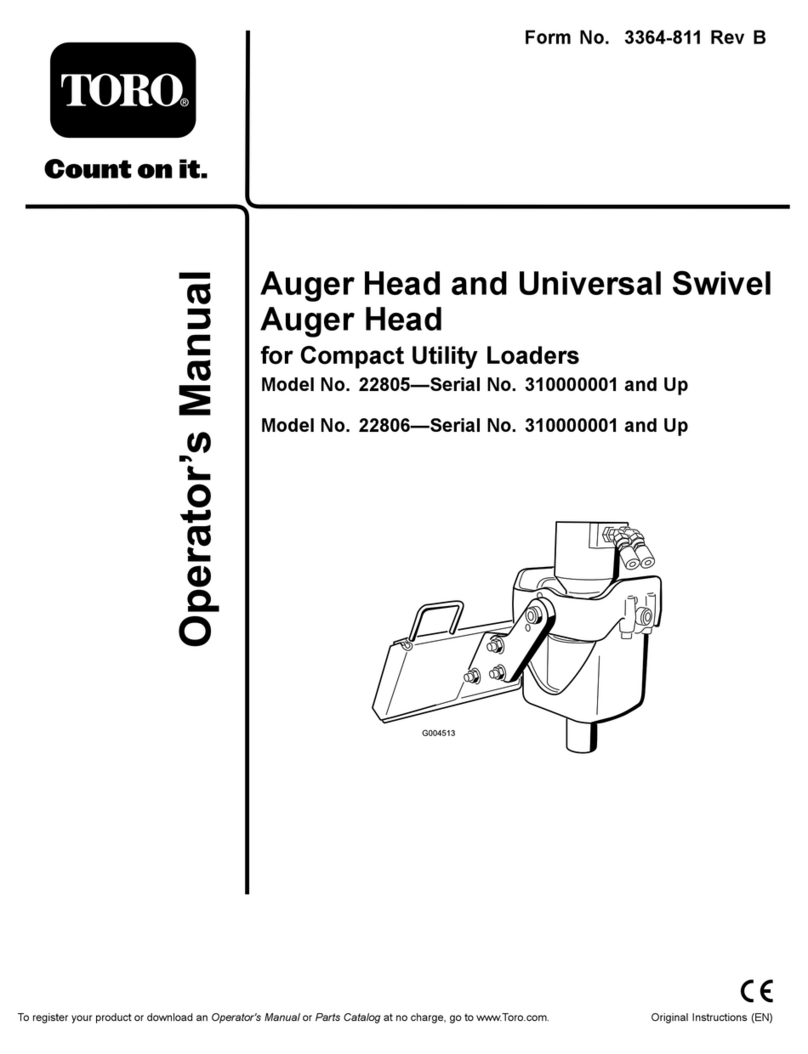 Toro 22805 Operator's manual