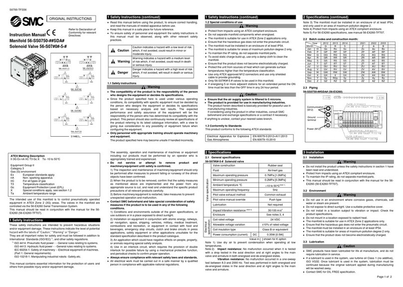 SMC Networks 56-SS0750 Series instruction manual