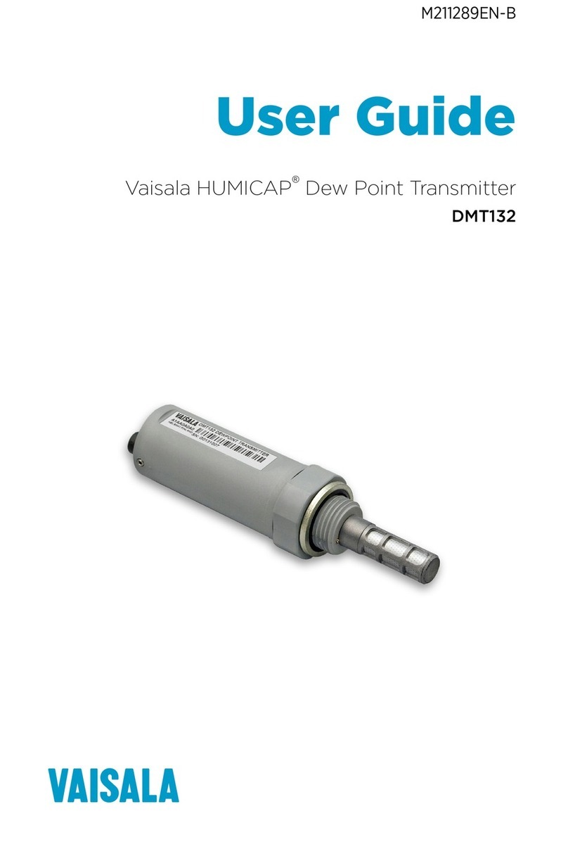 Vaisala HUMICAP DMT132 user guide
