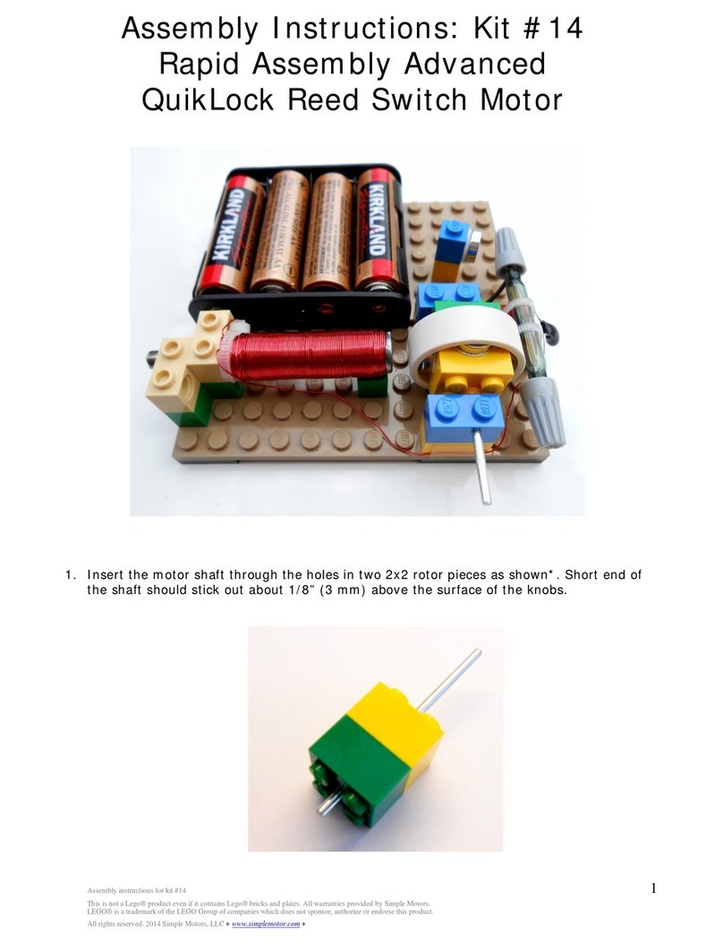 Simple Motors Kit 14 User manual Simple Motors Kit 14 User manual
