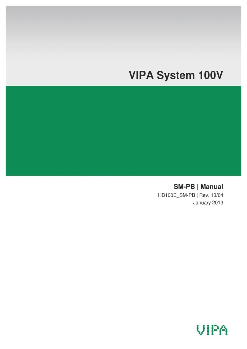 VIPA System 100V Series User manual