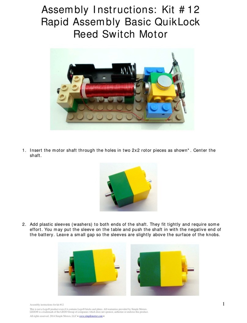 Simple Motors Kit 12 Assembly instructions