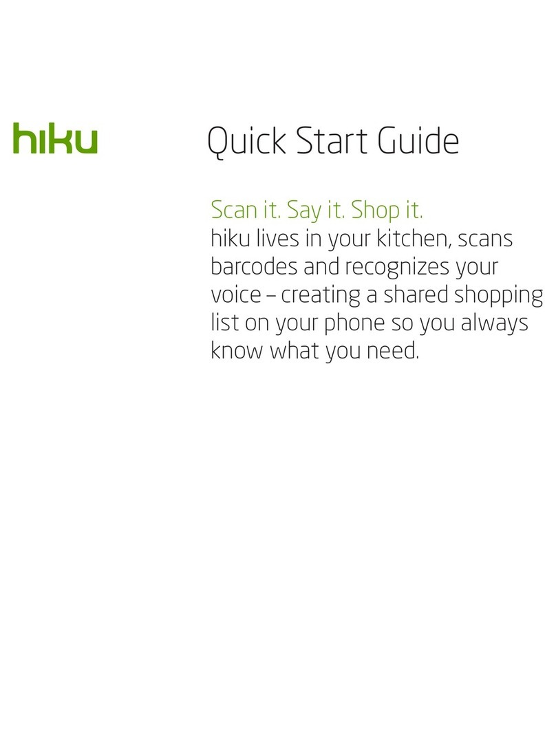 Hiku The shopping button quick start guide