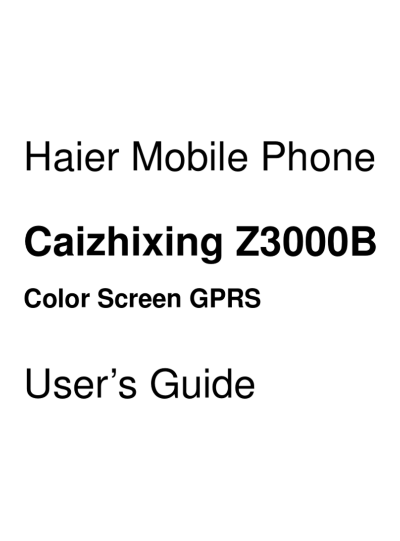 Haier Z3000B User manual