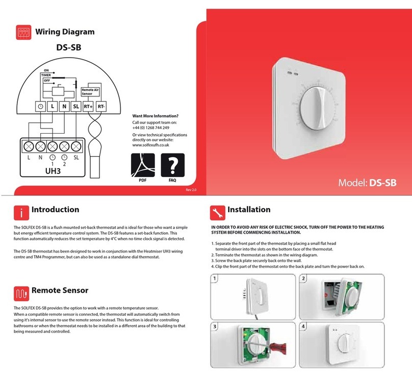 Solfex DS-SB manual