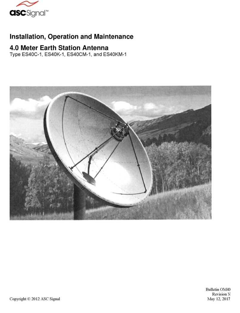 ASC Signal ES40K-1 Installation, operation and maintenance