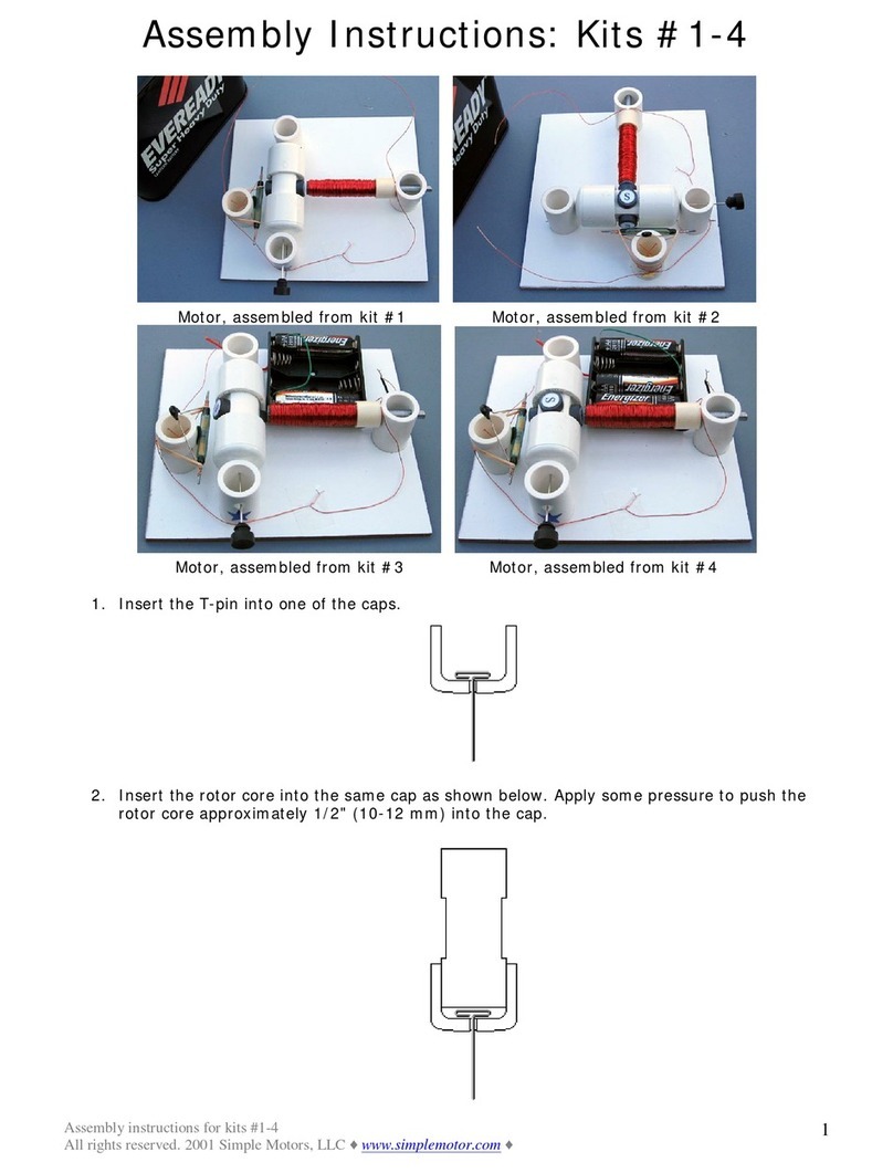 Simple Motors Kit 2 User manual Simple Motors Kit 2 User manual