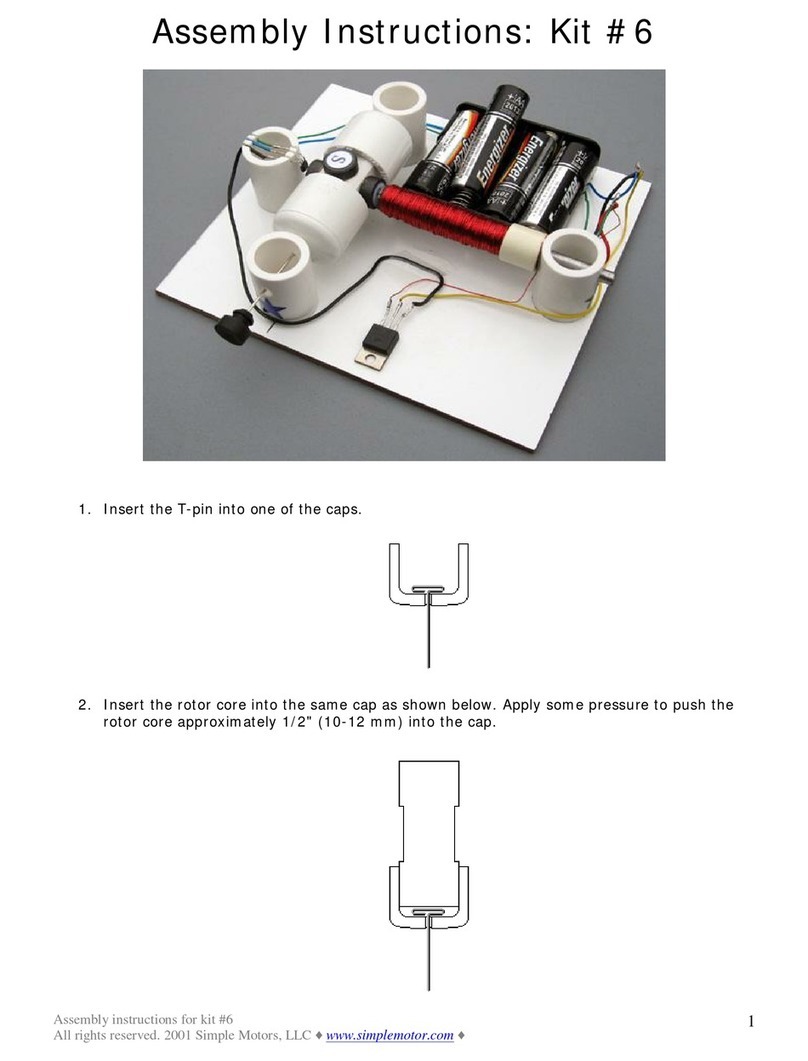 Simple Motors Kit 6 User manual Simple Motors Kit 6 User manual