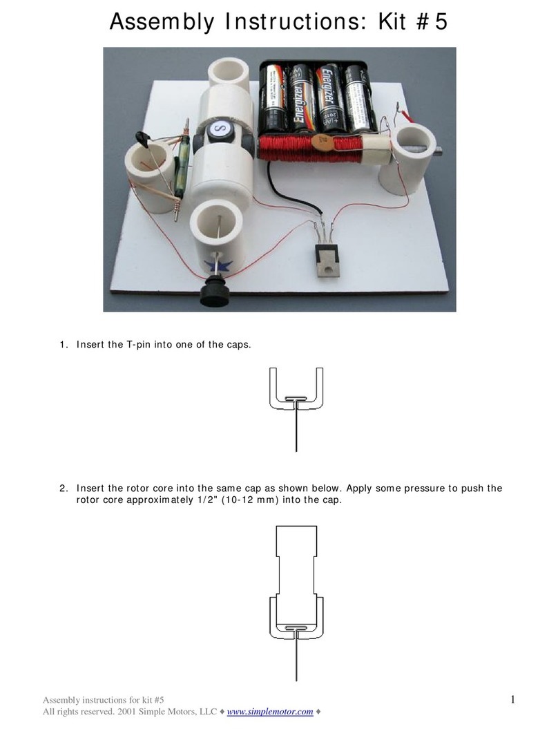 Simple Motors Kit 5 User manual Simple Motors Kit 5 User manual