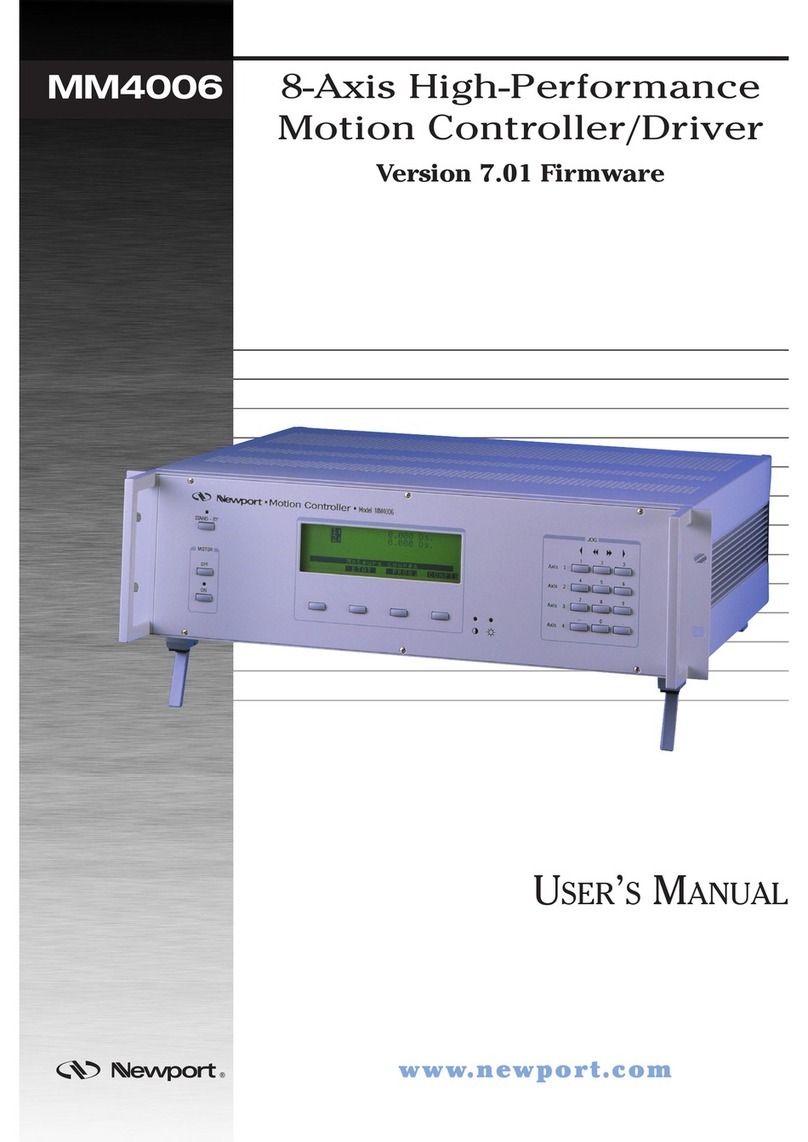 Newport MM4006 user manual