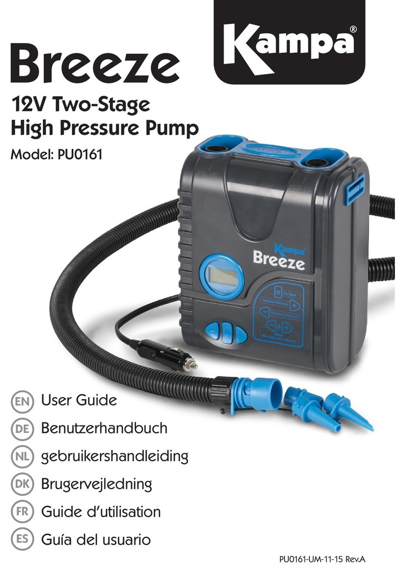 Kampa Breeze PU0161 user guide