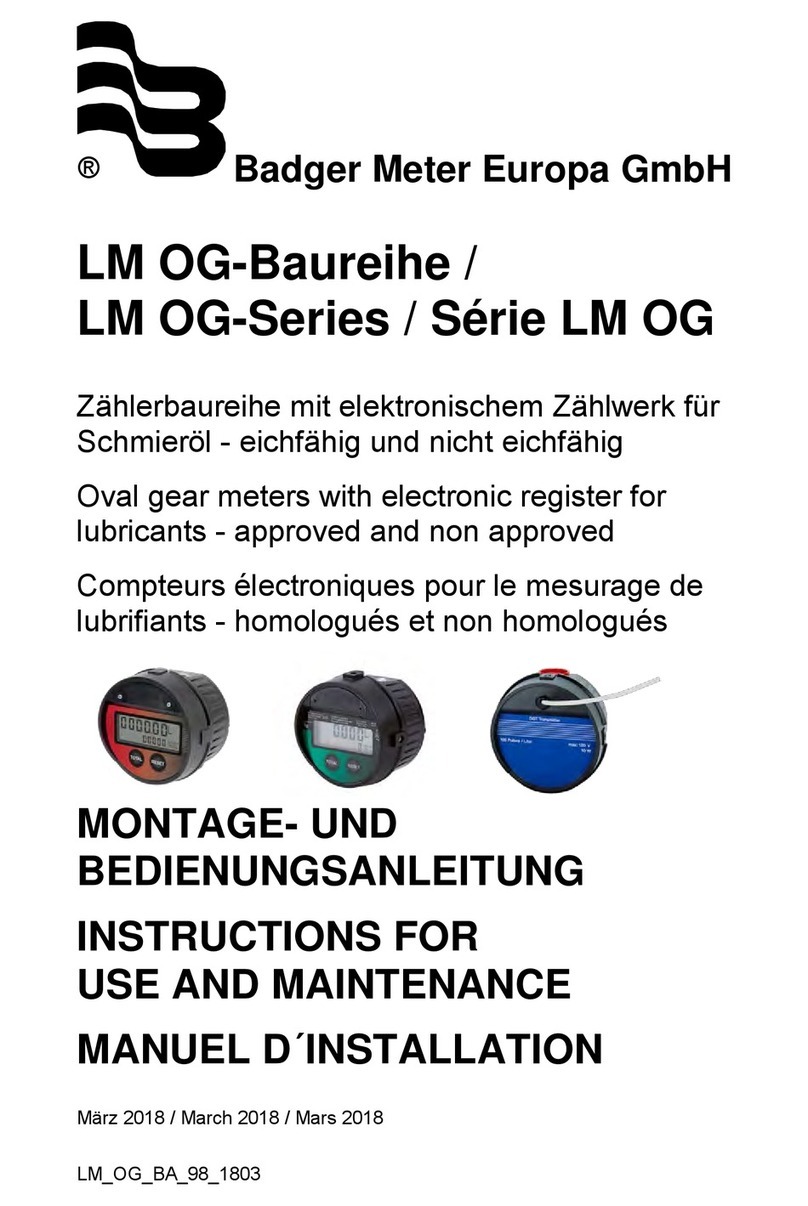 Badger Basket LM OG-PK Instructions for use and maintenance