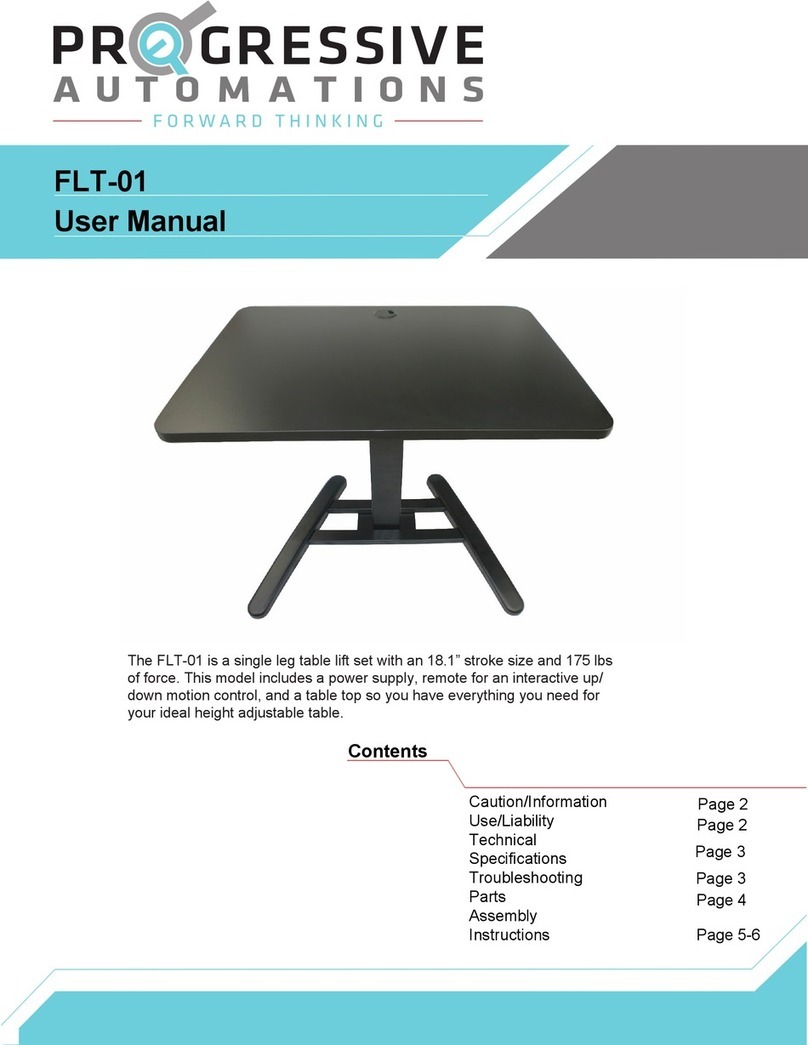 progressive automations FLT-01 User manual