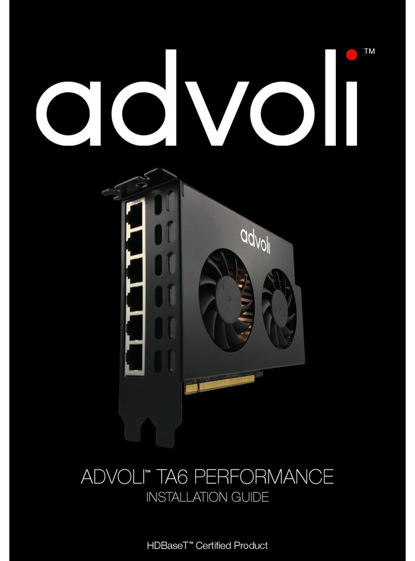 Advoli TA6 installation guide