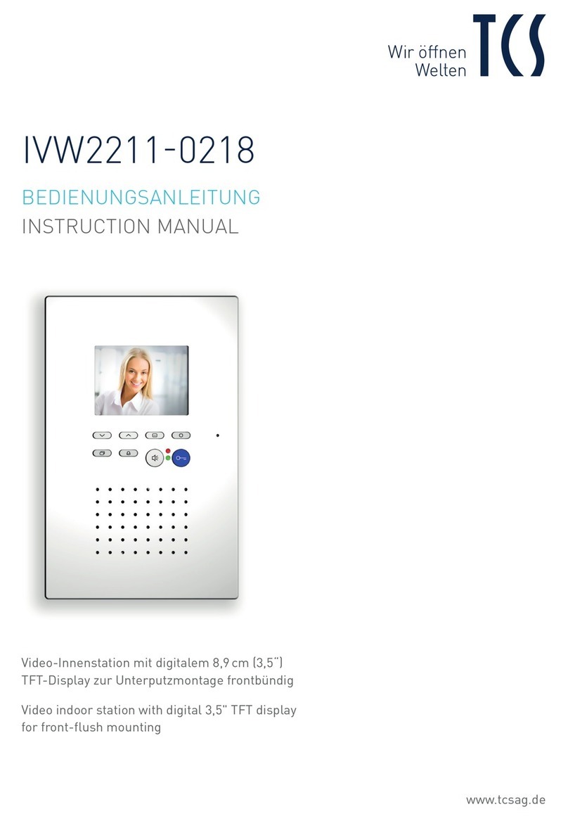 TCS IVW2211-0218 User manual