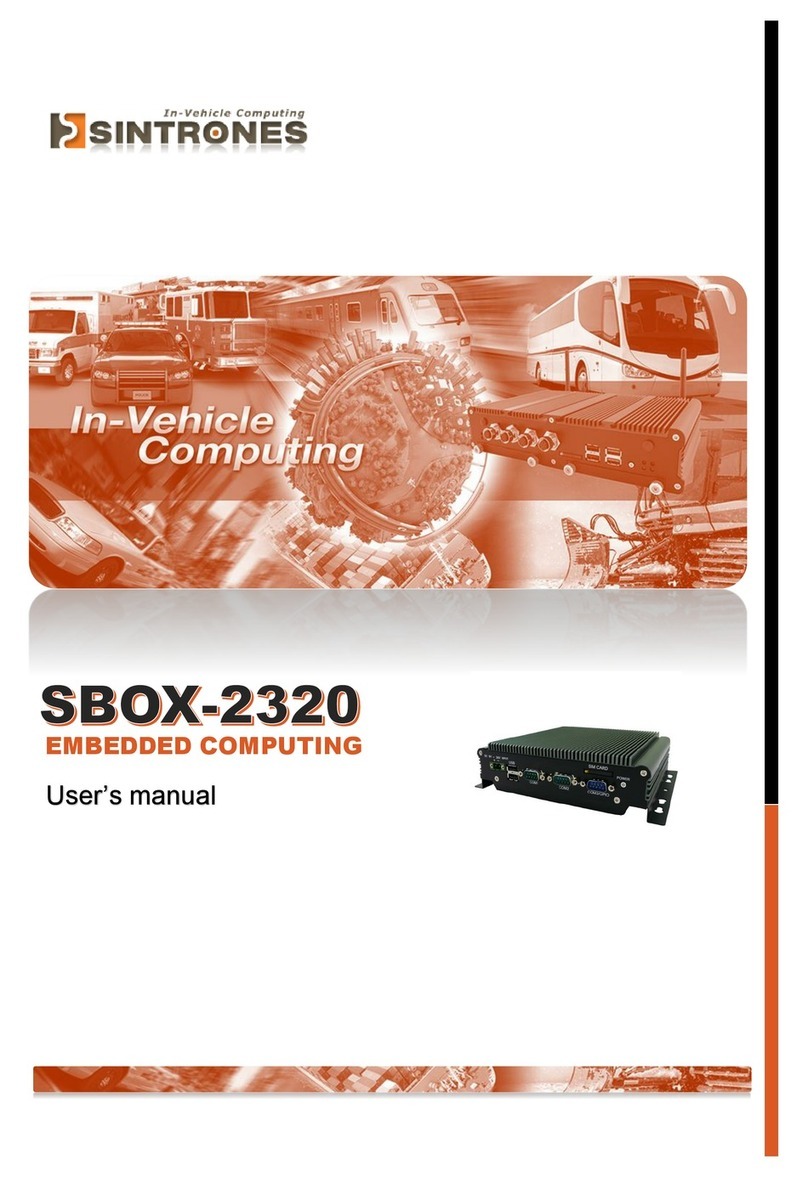 Sintrones SBOX-2320 user manual