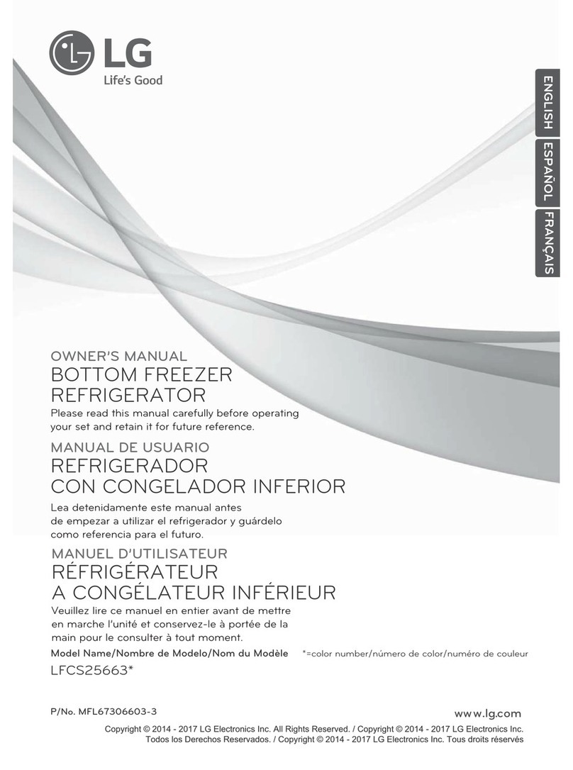 LG LFCS25663 series User manual