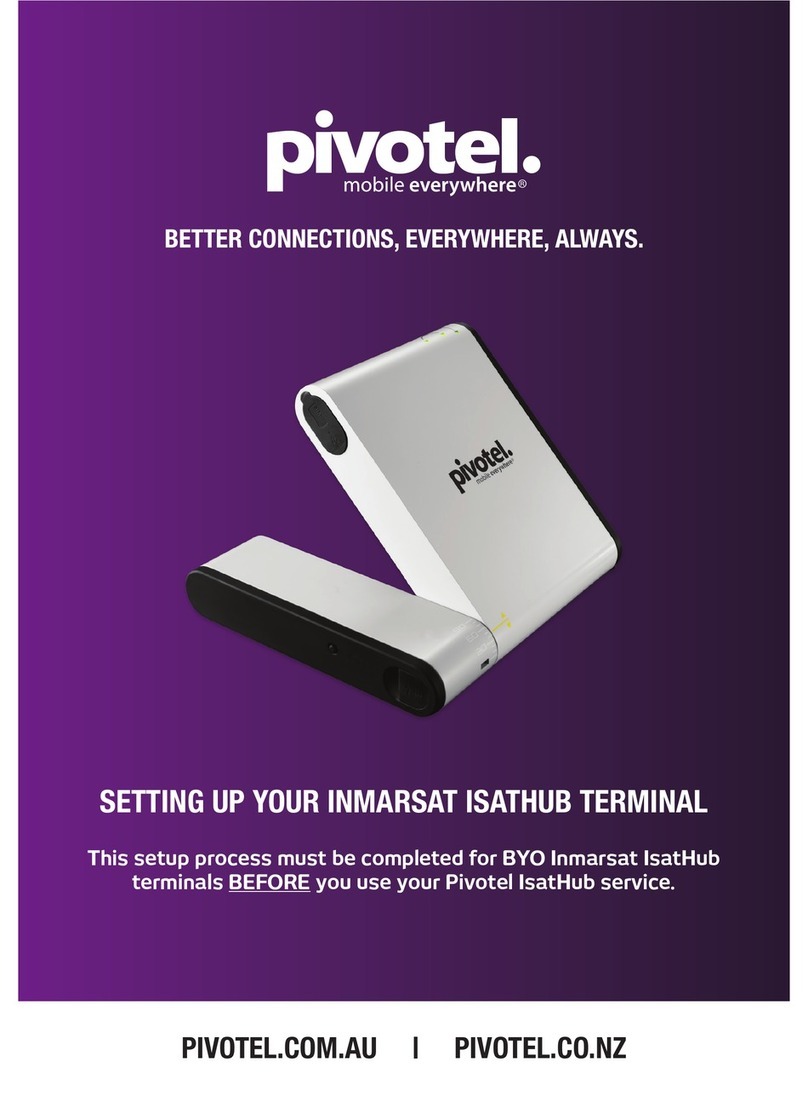 Pivotel INMARSAT ISATHUB Setting up