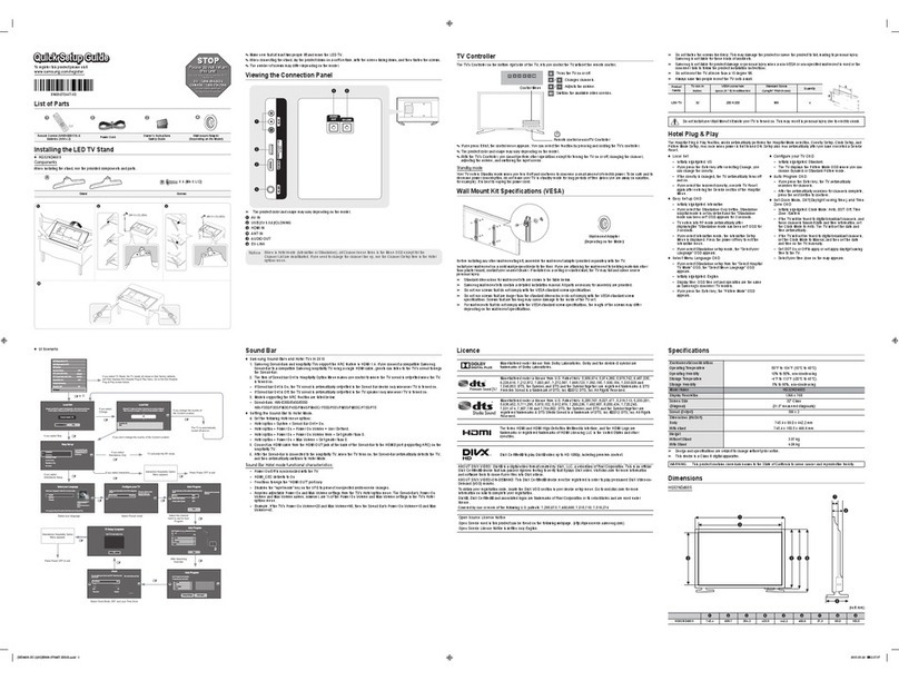 Samsung HG32ND460S User manual