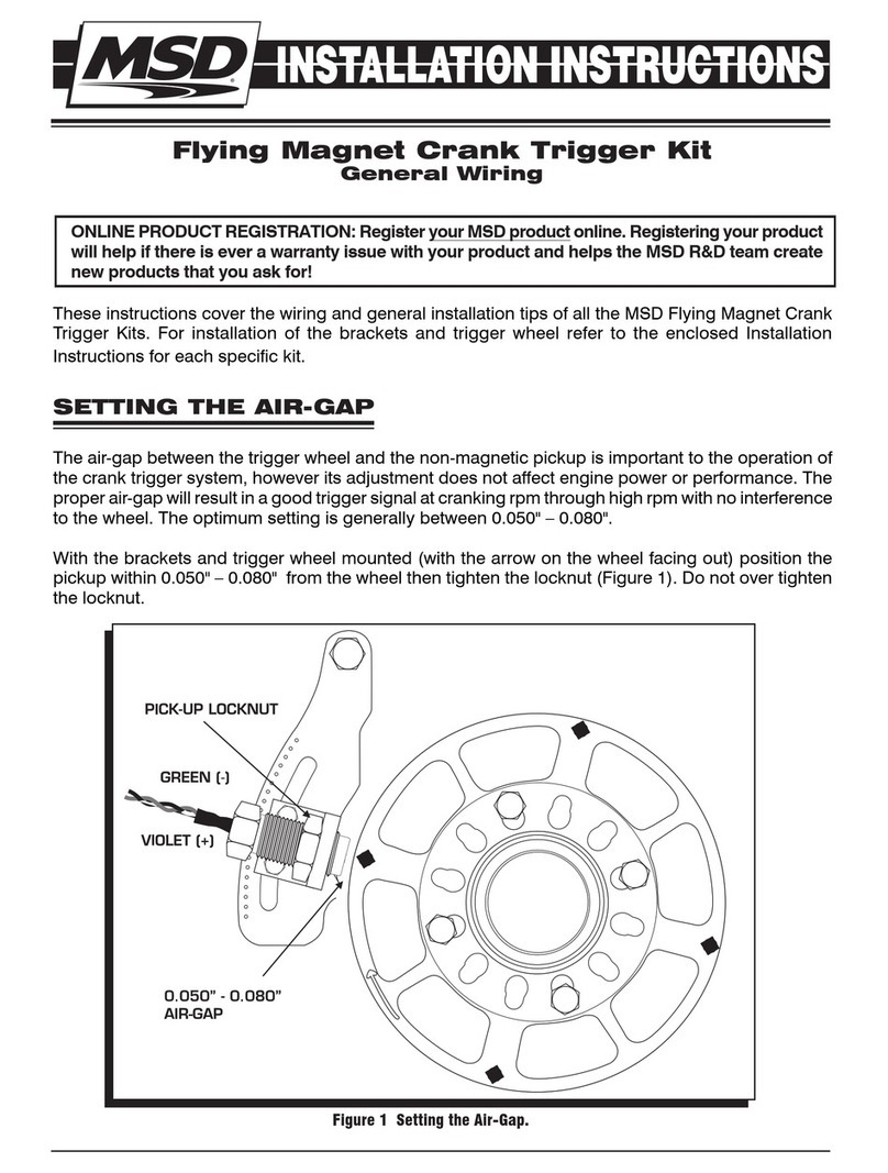MSD 8600 User manual