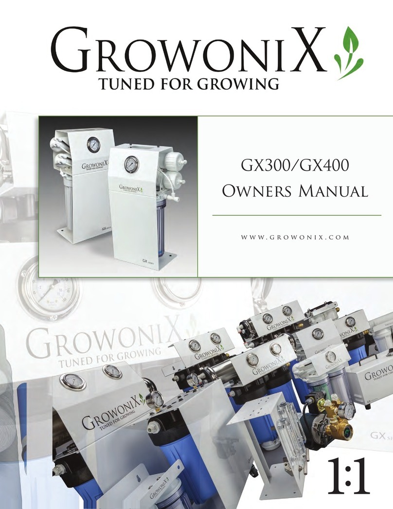 Growonix GX400 User manual