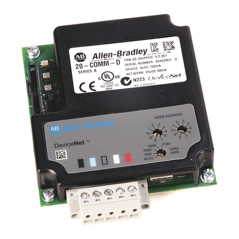 Allen-Bradley PowerFlex 20-COMM-D User manual