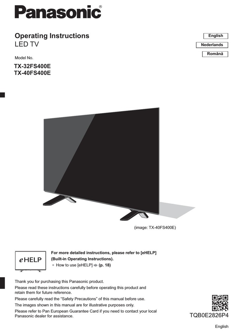 Panasonic TX-40FS400E User manual