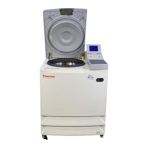 Thermo Scientific Sorvall RC6 Plus User manual Thermo Scientific Sorvall RC6 Plus User manual