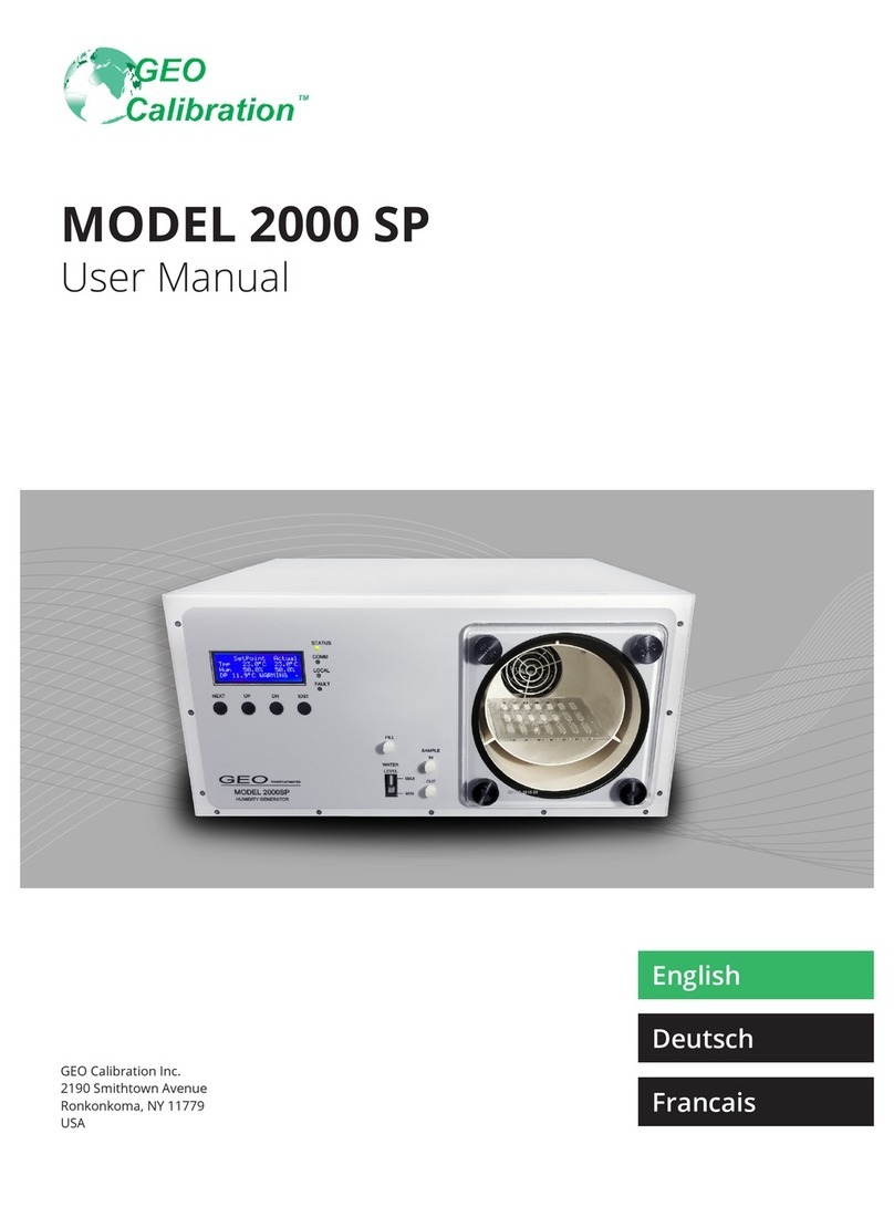 GEO Calibration 2000 SP user manual