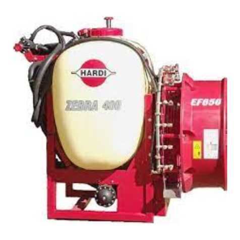 Hardi ZEBRA AXIAL User manual