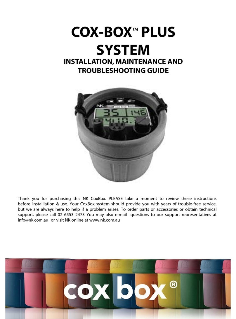 Nielsen-Kellerman COX-BOX PLUS SYSTEM INSTALLATION, MAINTENANCE AND TROUBLESHOOTING GUIDE