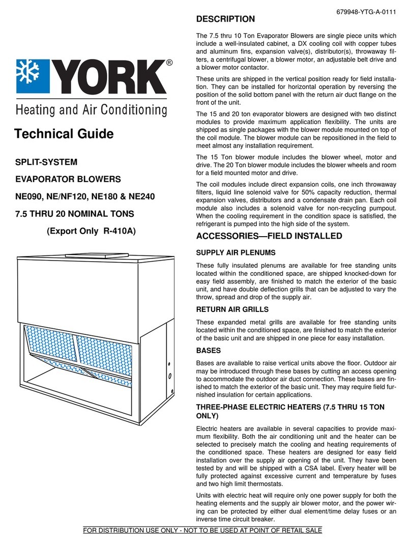 York NE090 Technical guide