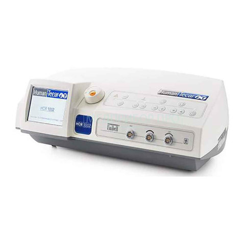 Human Tecar HCR 1002 user manual