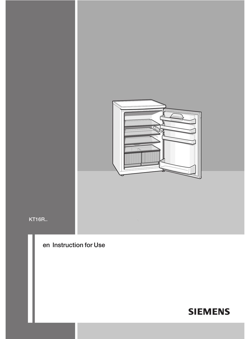 Siemens KT16R Series User manual