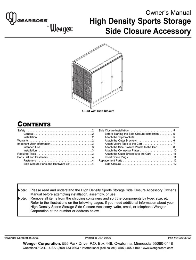 Wenger Gearboss owner's manual