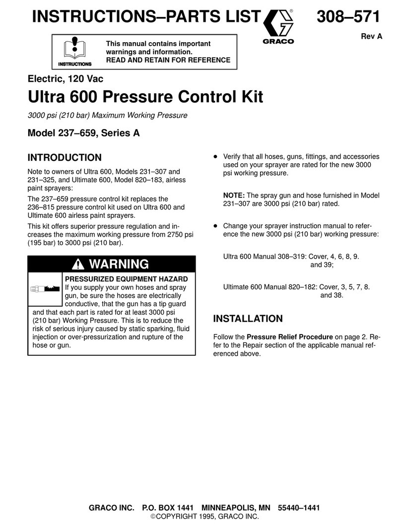 Graco Series A Operation manual