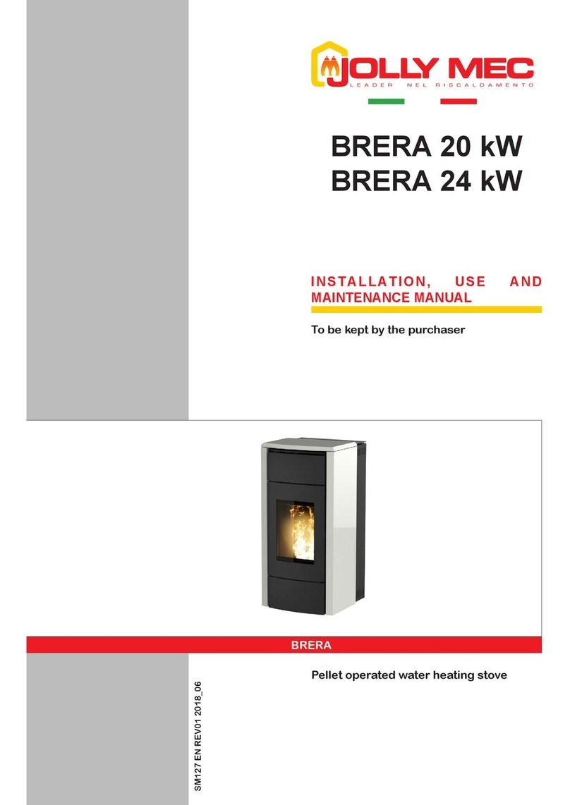 Jolly Mec BRERA Instructions for installation, use and maintenance manual